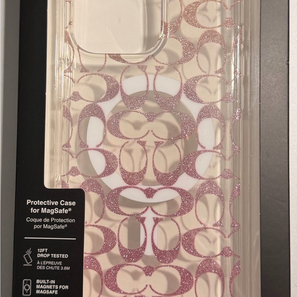 Coach I phone case 16 pro max